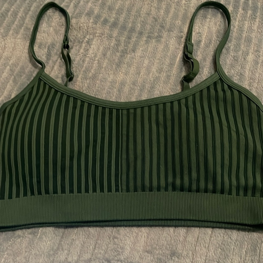 Aerie Stripped Padded Bralette